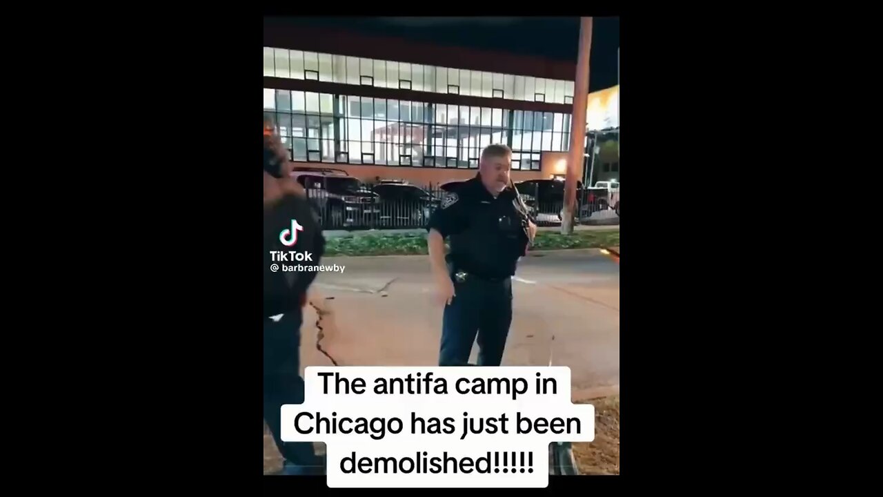 Antifa Camp In Chicago Dismantled