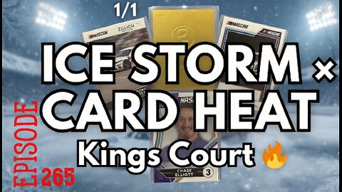 Ice Storm Edition! 🔥 1/1 Chase Elliott, Zillich Mania & Kings Court Heaters | NasCardRadio 265