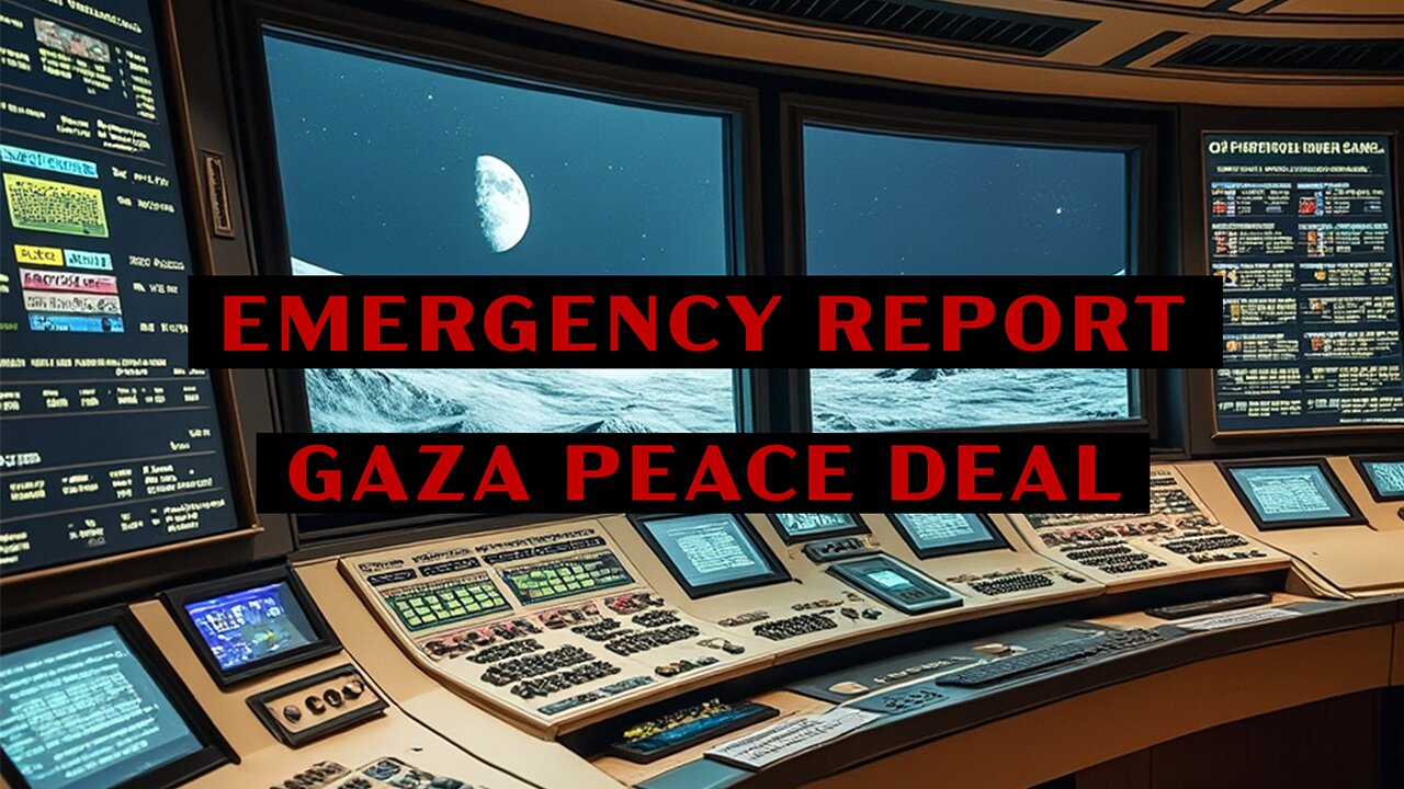 EMERGENCY BROADCAST: GAZA PEACE!!! NETANYAHU TO PRISON?? TRUMP NOBEL PEACE PRIZE?