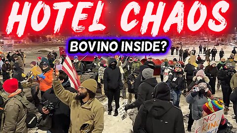 🔴 Hotel Protest ERUPTS — Crowd Believes Greg Bovino Is Inside