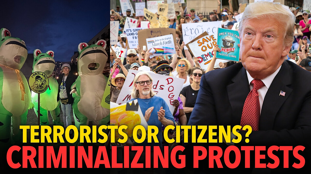 MAGA Declares Protesters "TERRORISTS" | The Tony Michaels Podcast #1009