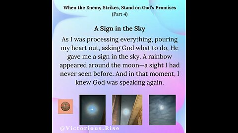 When the Enemy Strikes, Stand on God’s Promises (Part 4)