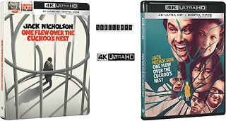 One Flew Over the Cuckoo's Nest [Limited Edition 4K UHD Steelbook & Standard 4K UHD]