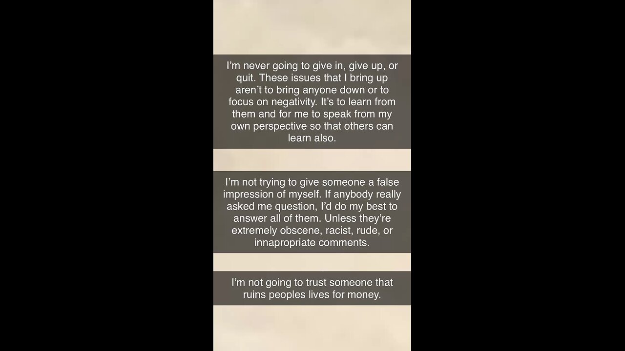 I don’t trust them at all