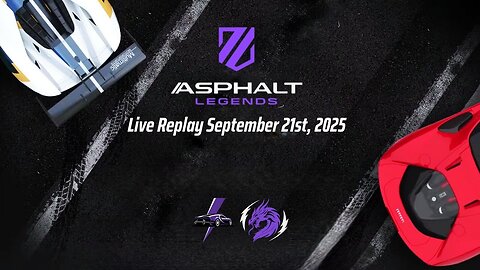 Crimson Equinox Season on Asphalt Legends - Global Edition | Live Replay September 21st, 2025, GMT+8