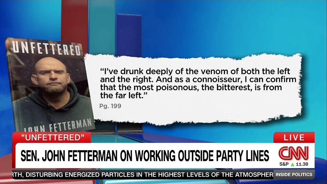 Sen Fetterman EXPOSES The Far Left’s Venomous Hate