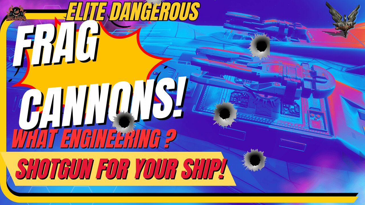 Elite Dangerous Frag Cannons are Shotguns for your SHIP!