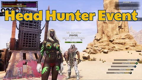 Conan Exiles head Hunter Event busty boobs