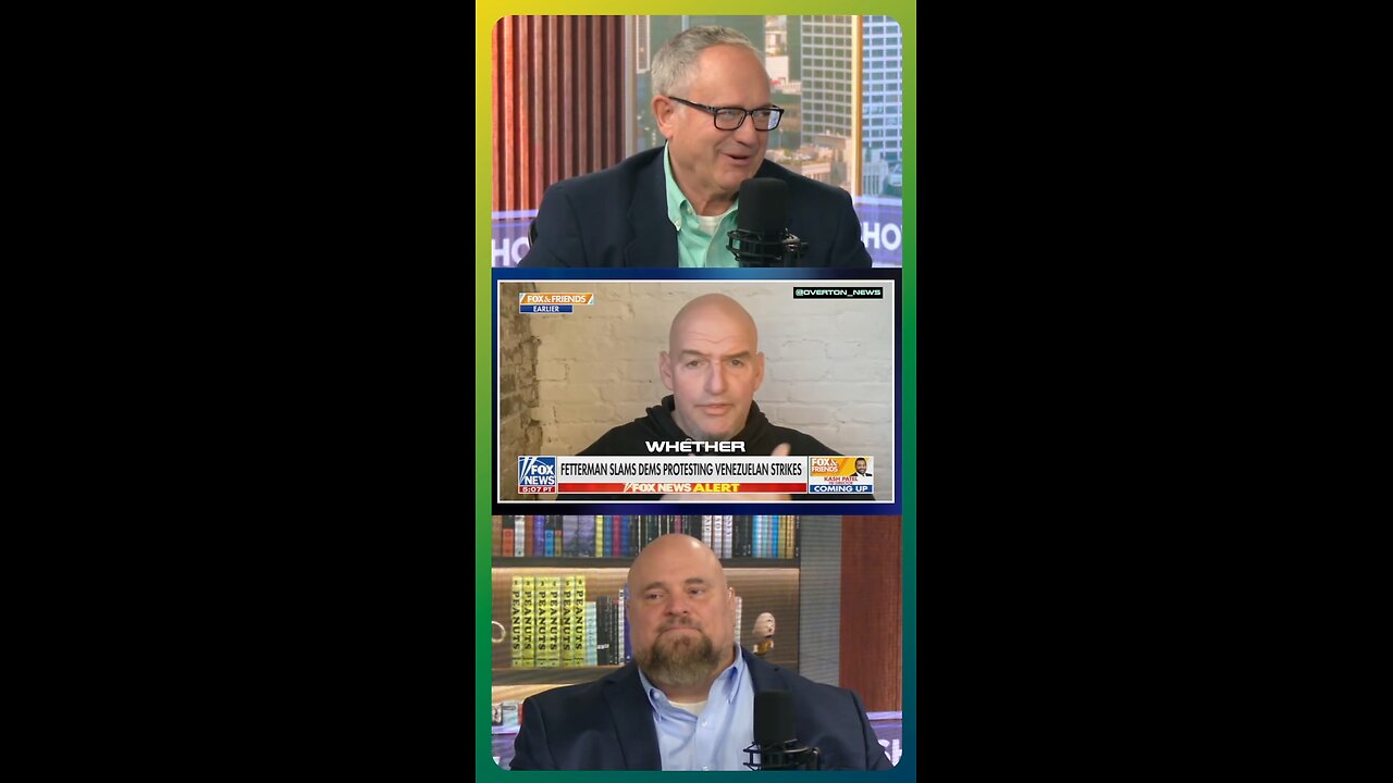 Fetterman Breaks the Script Trump Was Right on Venezuela