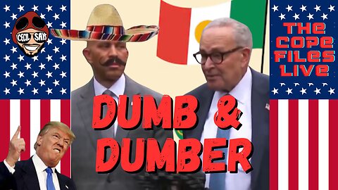Cope Files Live - Trump Mocks Dem Dopes. Government Shutdown Fiasco.