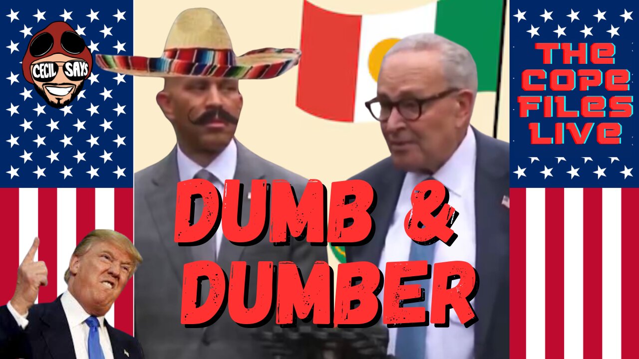 Cope Files Live - Trump Mocks Dem Dopes. Government Shutdown Fiasco.