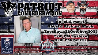 Patriot Confederation - Sheriff Richard Mack Interview (October 21, 2025)