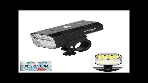 BENGGUO 6 LED Super Bright Bicycle Headlight 2000 Lumens 5200mAh Battery USB Review