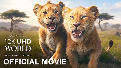 12K UHD WORLD: ANIMAL WORLD | Official movie with Immersive Cinematic Sound