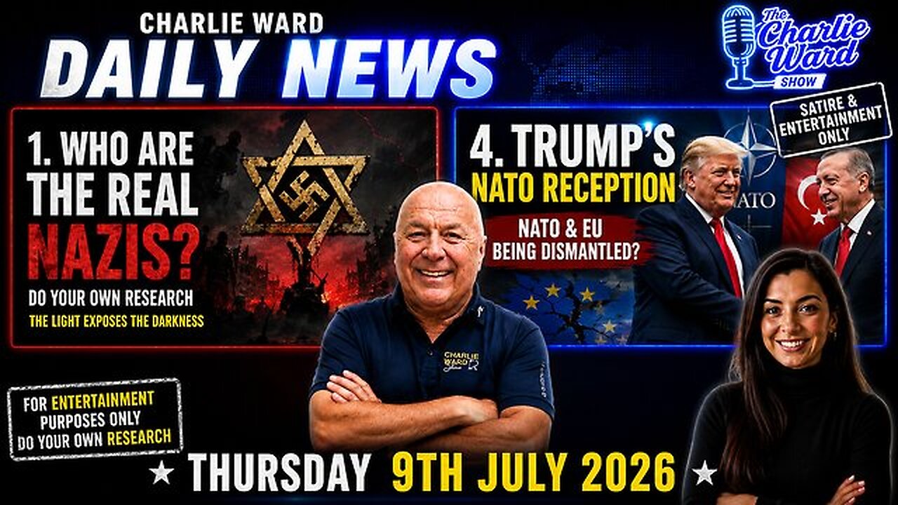 🚨 NATO Panic? | Trump's Big Arrival | Iran Under the Spotlight | Charlie Ward 9TH JULY 2026