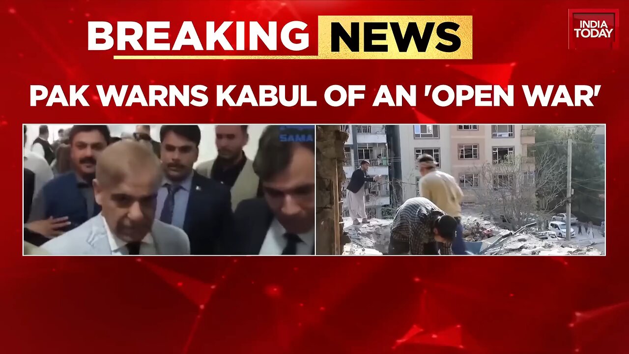 Pakistan warns kabul of open war