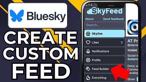 HOW TO CREATE CUSTOM FEED ON BLUESKY SOCIAL WITH SKYFEED