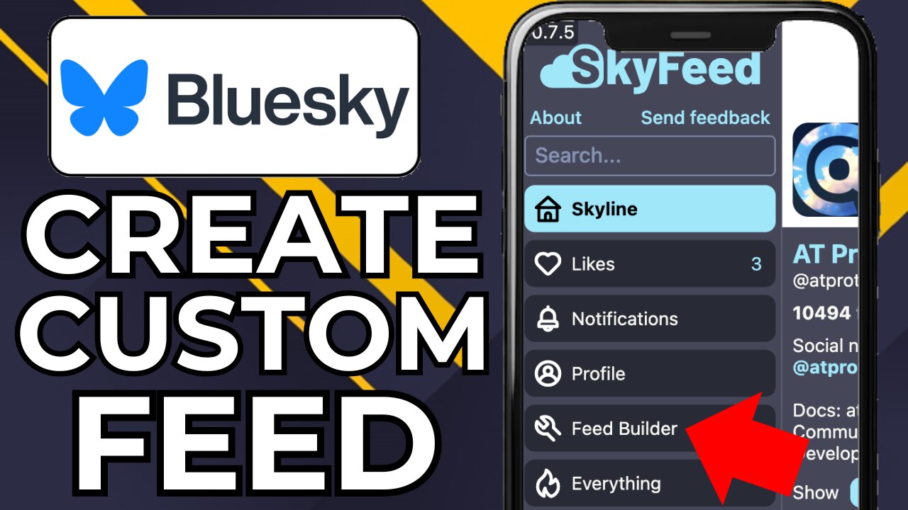 HOW TO CREATE CUSTOM FEED ON BLUESKY SOCIAL WITH SKYFEED