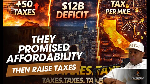 50 New Taxes, $12B Deficits, and a Tax for Every Mile You Drive