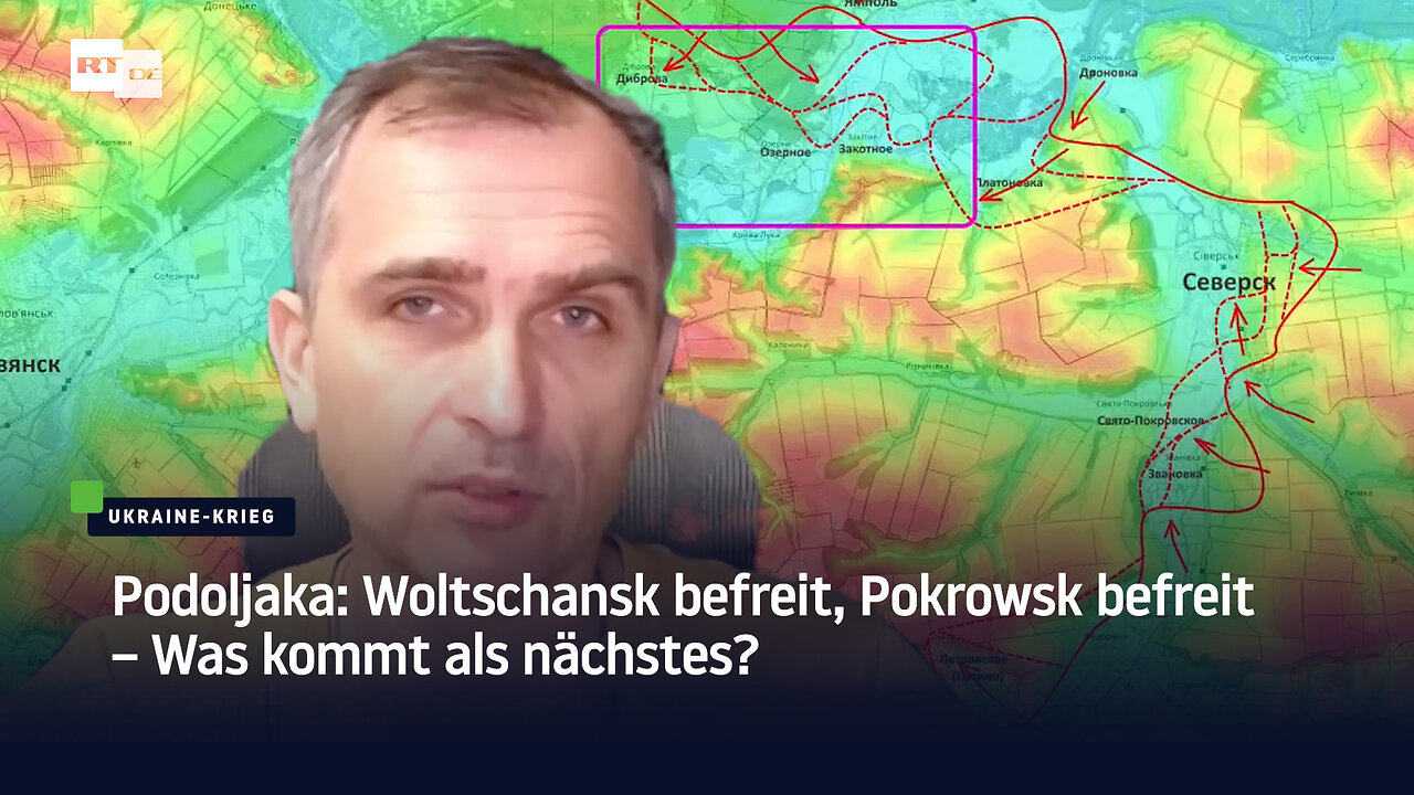 Podoljaka: Woltschansk befreit, Pokrowsk befreit – Was kommt als nächstes?