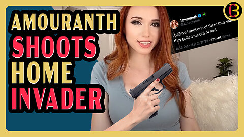 AMOURANTH Saved by 2nd Amendment | Armed Home Invader Tried to Steal Crypto