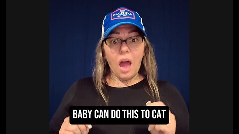 😱 Baby Can Do This To Cat?! 🐱 #ASL #deaf #signlanguage