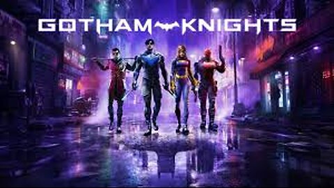 Gaming for a bit on this Saturday morning!! Gotham Knights yeah!!