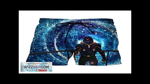 Mass Effect Captain Shepard Space Wormhole Vibrant Shorts Review