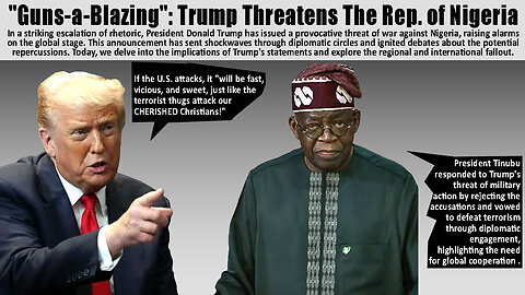 Trump's Threats Against Nigeria Shock the World