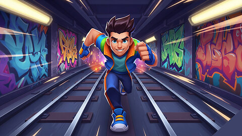 Godot 4.4 Subway Surfers Replica (Moving Train)