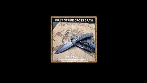 FIRST STRIKE CROSS DRAW KNIVES