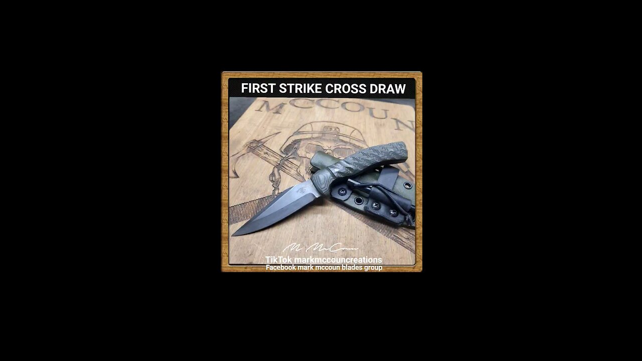 FIRST STRIKE CROSS DRAW KNIVES