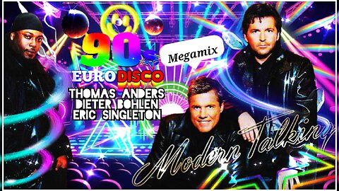 Modern Talking 🔥 Ultimate Videoclip (90s Eurodance Megamix) 🎶 | Best Hits feat. Eric Singleton 🎧