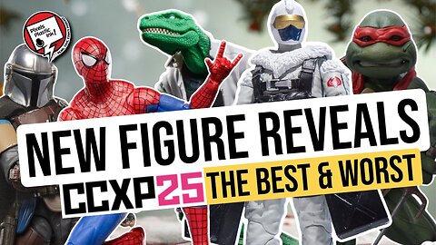 CCXP 2025 Figure Reveals! GI Joe Arctic HISS Pre-Order, Marvel Legends | Pixels, Plastic, Ink!