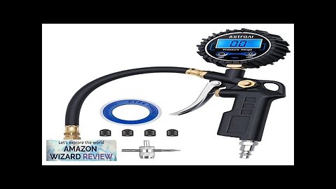 AstroAI Digital Tire Pressure Gauge with Inflator 250 PSI Air Chuck Review