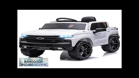 Funtok RS03 12V Powered Kids Electric Ride on Car Truck Chevrolet Silverado Review