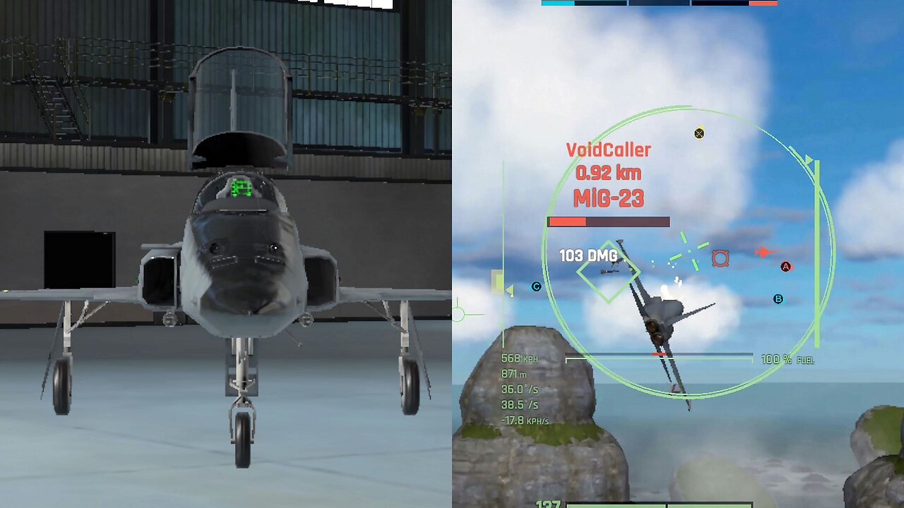 F-5 Freedom Fighter on Metalstorm Review: First Aircraft in the Game, very Maneuverable – March 2025