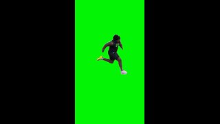 Runner Yelling | Green Screen