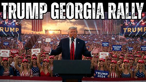 Trump Georgia Rally in MTGs District