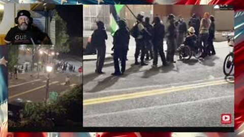 LIVE Friday Night protests From a Consevative View