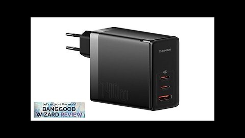 GaN Tech Baseus GaN5 Pro 140W 3-Port USB PD Charger USB-A+Dual USB-C Review