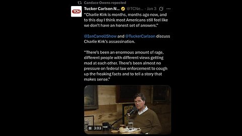 Ian Carroll ~ No Honest Set of Answers | Charlie Kirk RIP 🙏