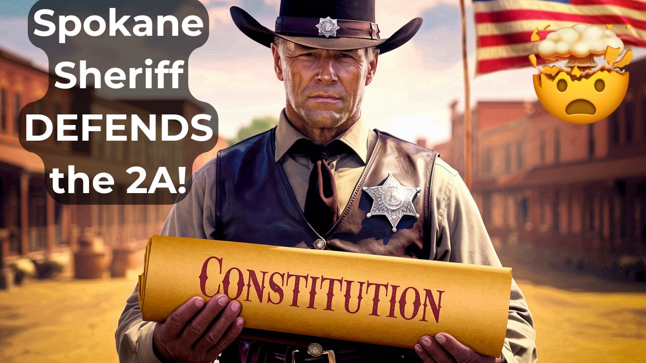 Must watch! Sheriff of Spokane, WA gives an EPIC primer on the 2A!