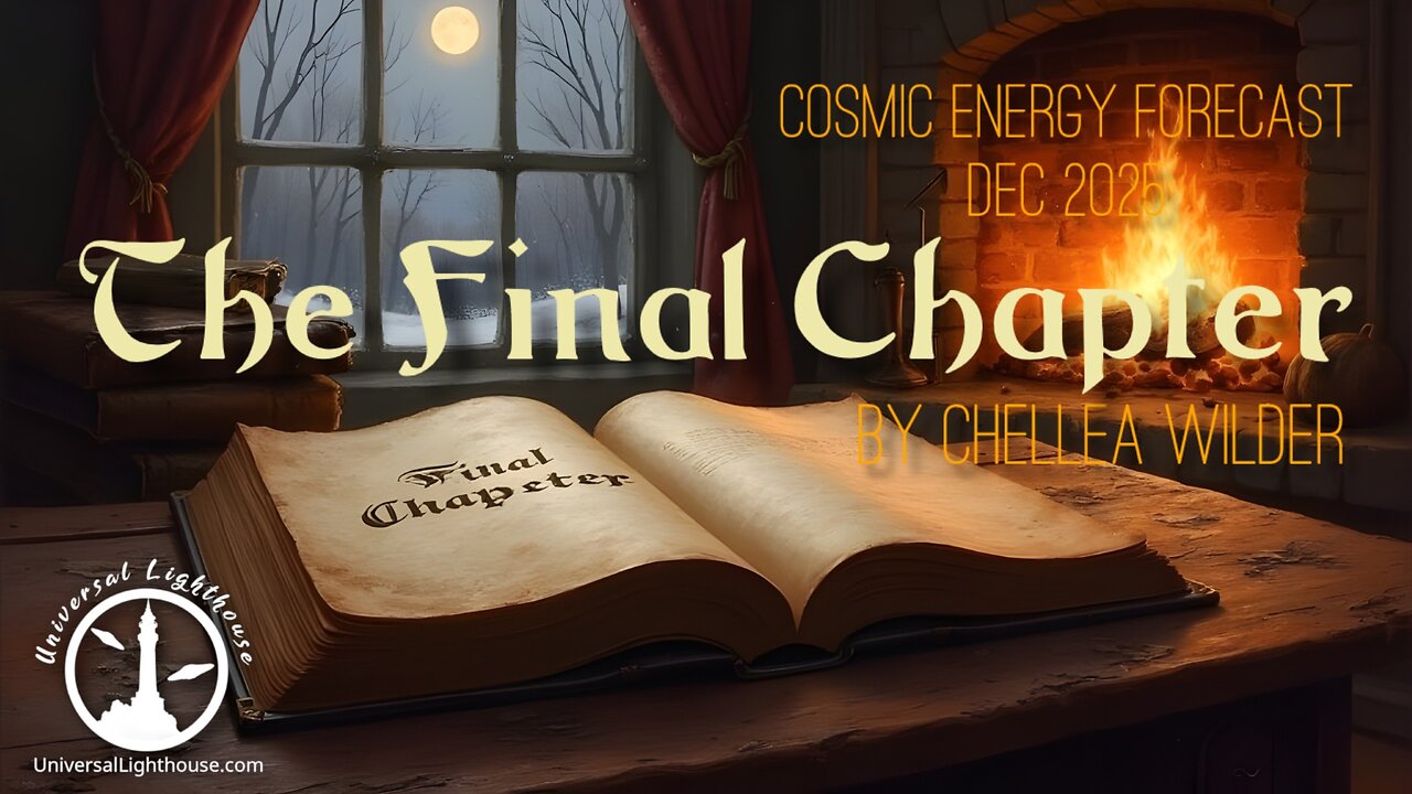The Final Chapter ~ Cosmic Energy Forecast Dec 2025 ~ Chellea Wilder