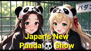 Japan's Pandas GONE... So Zookeepers Dressed Up as Pandas & Let Visitors FEED Them!
