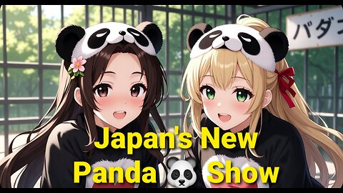 Japan's Pandas GONE... So Zookeepers Dressed Up as Pandas & Let Visitors FEED Them!