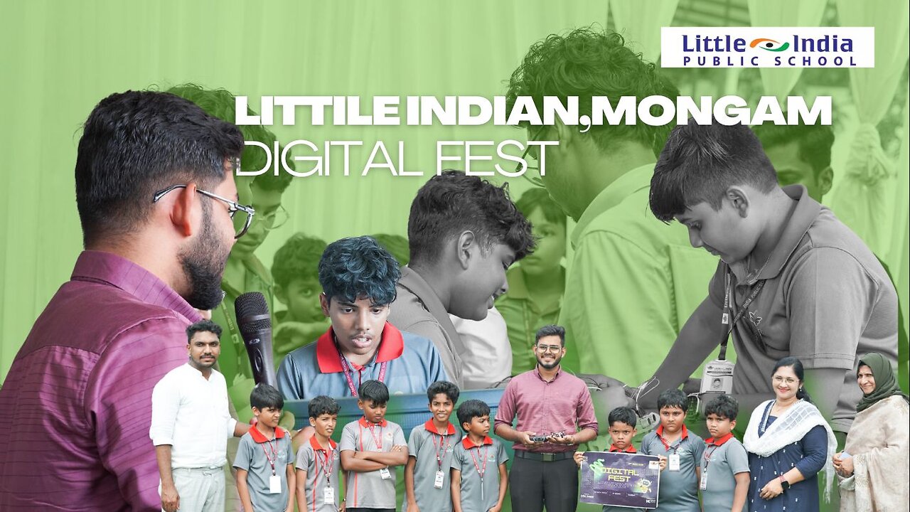 Little India Public School Mongam hosted a successful 3rd Edition Digital Fest 2025 | Cyber Square