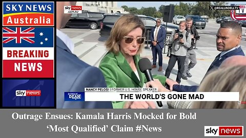 Outrage Ensues: Kamala Harris Mocked for Bold ‘Most Qualified’ Claim #News