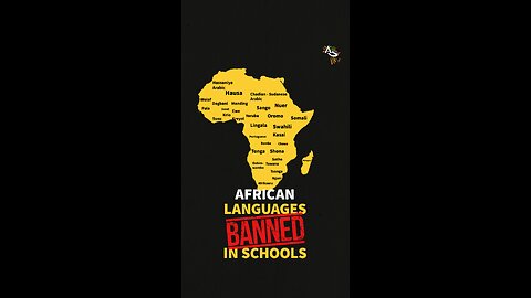 AFRICAN LANGUAGES BANNED IN SCHOOLS