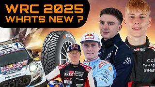 Whats NEW for the WRC 2025 Season!